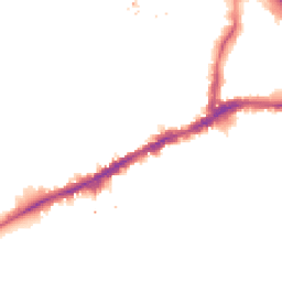 Night-time road noise heatmap for SE10 9PR