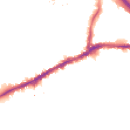 Night-time road noise heatmap for SE10 9TZ