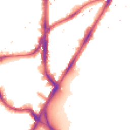 Night-time road noise heatmap for SE11 4AB