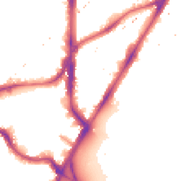 Night-time road noise heatmap for SE11 4AQ