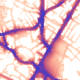 Daytime road noise heatmap for SE11 4DB