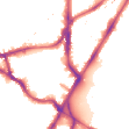 Night-time road noise heatmap for SE11 4DB