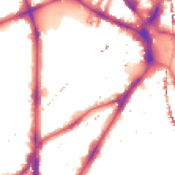 Night-time road noise heatmap for SE11 4NW