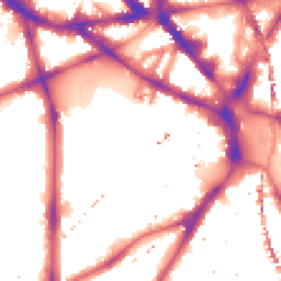 Night-time road noise heatmap for SE11 4SJ