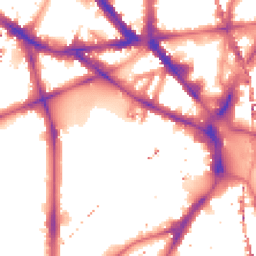 Night-time road noise heatmap for SE11 4SN