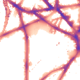 Night-time road noise heatmap for SE11 4TU