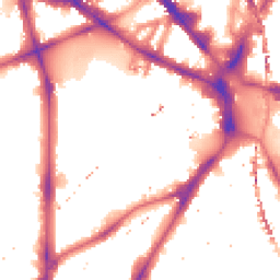 Night-time road noise heatmap for SE11 4UL