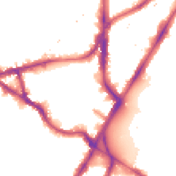 Night-time road noise heatmap for SE11 5DE