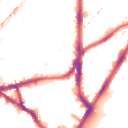 Night-time road noise heatmap for SE11 5PG