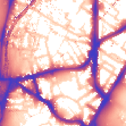 Daytime road noise heatmap for SE11 5RB