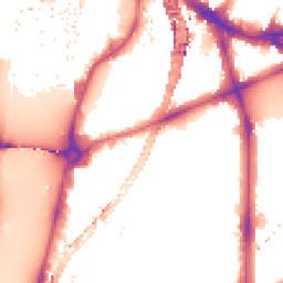 Night-time road noise heatmap for SE11 6AR