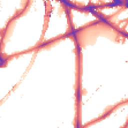 Night-time road noise heatmap for SE11 6DN