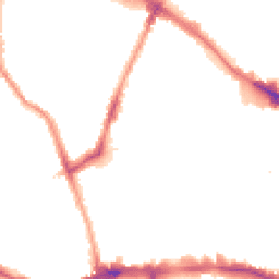 Night-time road noise heatmap for SE15 1AZ