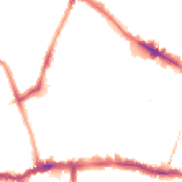 Night-time road noise heatmap for SE15 1QB