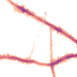 Night-time road noise heatmap for SE15 2LP