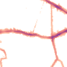 Night-time road noise heatmap for SE15 2ND