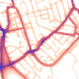 Daytime road noise heatmap for SE15 3QG