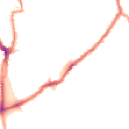 Night-time road noise heatmap for SE15 3QG