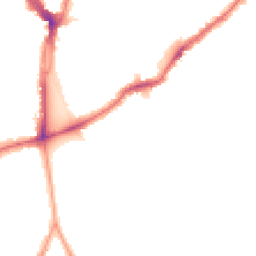 Night-time road noise heatmap for SE15 3UB