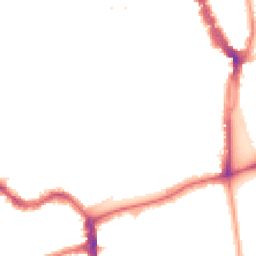 Night-time road noise heatmap for SE15 4DX