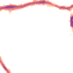 Night-time road noise heatmap for SE15 5AJ