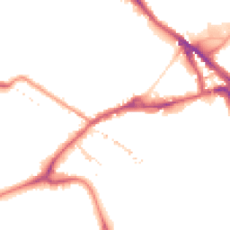 Night-time road noise heatmap for SE16 2BE