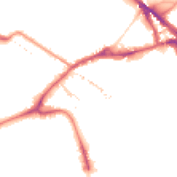 Night-time road noise heatmap for SE16 3JR