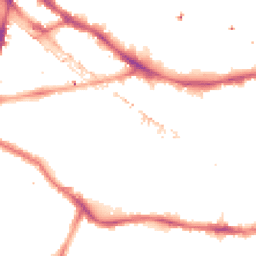 Night-time road noise heatmap for SE16 3SG