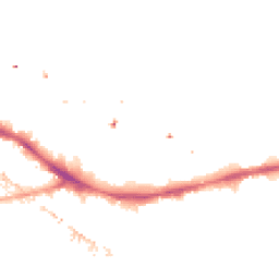 Night-time road noise heatmap for SE16 4EP