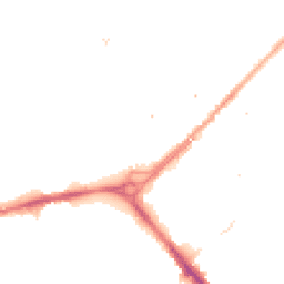 Night-time road noise heatmap for SE16 4JB