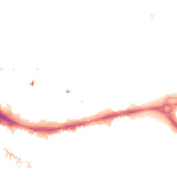 Night-time road noise heatmap for SE16 4TP