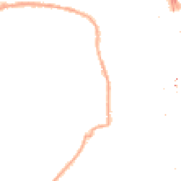 Night-time road noise heatmap for SE16 5GY