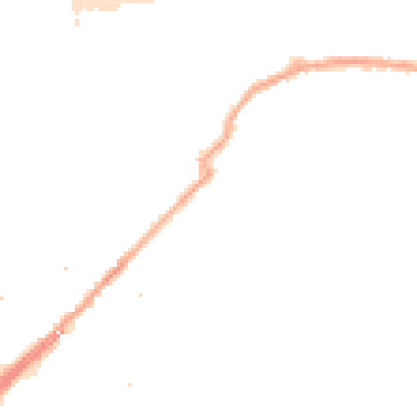 Night-time road noise heatmap for SE16 5PB