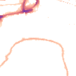 Night-time road noise heatmap for SE16 5XN