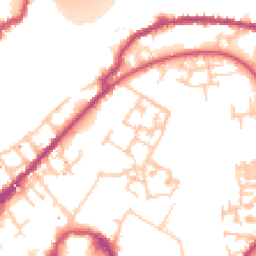 Daytime road noise heatmap for SE16 6BS