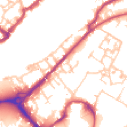 Daytime road noise heatmap for SE16 6DJ