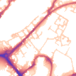 Daytime road noise heatmap for SE16 6DR