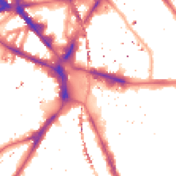 Night-time road noise heatmap for SE17 1AY