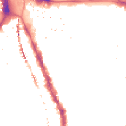 Night-time road noise heatmap for SE17 1DF