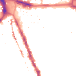 Night-time road noise heatmap for SE17 1EJ