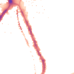 Night-time road noise heatmap for SE17 1GG