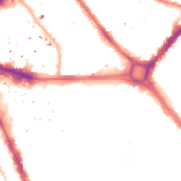Night-time road noise heatmap for SE17 1PY
