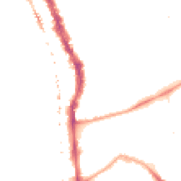 Night-time road noise heatmap for SE17 2AY