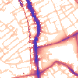 Daytime road noise heatmap for SE17 2BU