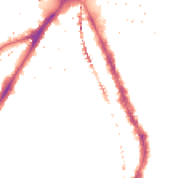 Night-time road noise heatmap for SE17 3FQ