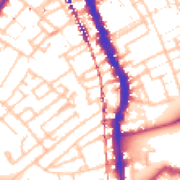 Daytime road noise heatmap for SE17 3HE