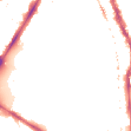 Night-time road noise heatmap for SE17 3NE