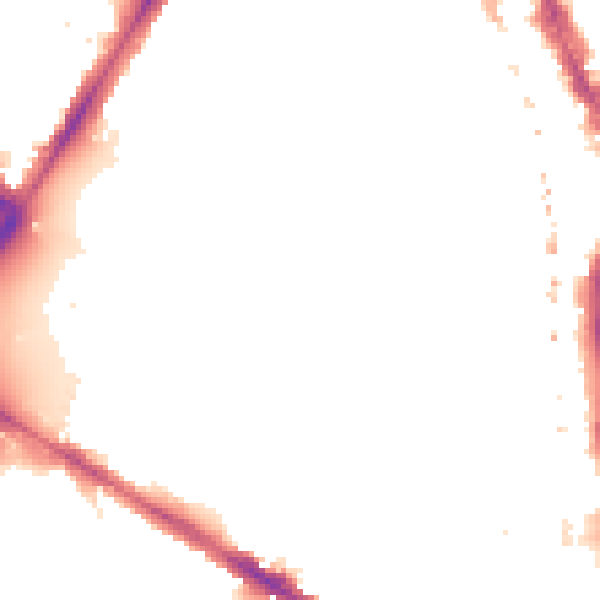 Night-time road noise heatmap for SE17 3NF