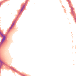 Night-time road noise heatmap for SE17 3QR