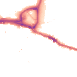 Night-time road noise heatmap for SE18 1AG